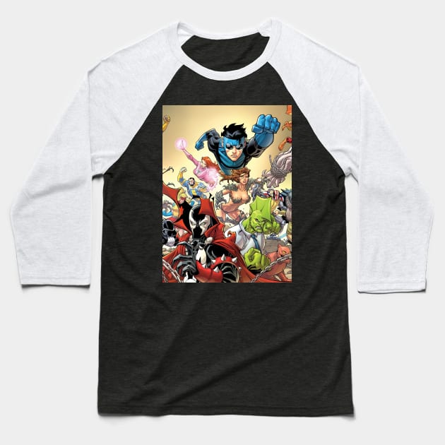 invincible poster Baseball T-Shirt by super villain